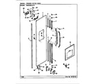 Maytag RSW2400AAL/CM81A freezer outer door diagram