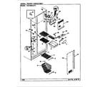 Maytag RSC2000AAW/CM01A freezer compartment diagram
