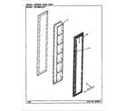 Maytag RSC2000AAW/CM01A freezer inner door diagram