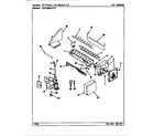 Maytag RSC2000AAL/CM01B optional ice maker kit diagram