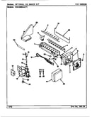 Optional ice maker kit