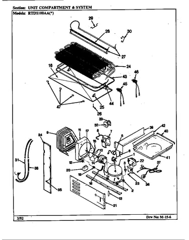 Unit compartment & system