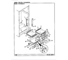 Maytag RTD1700AAW/CH31B shelves & accessories diagram