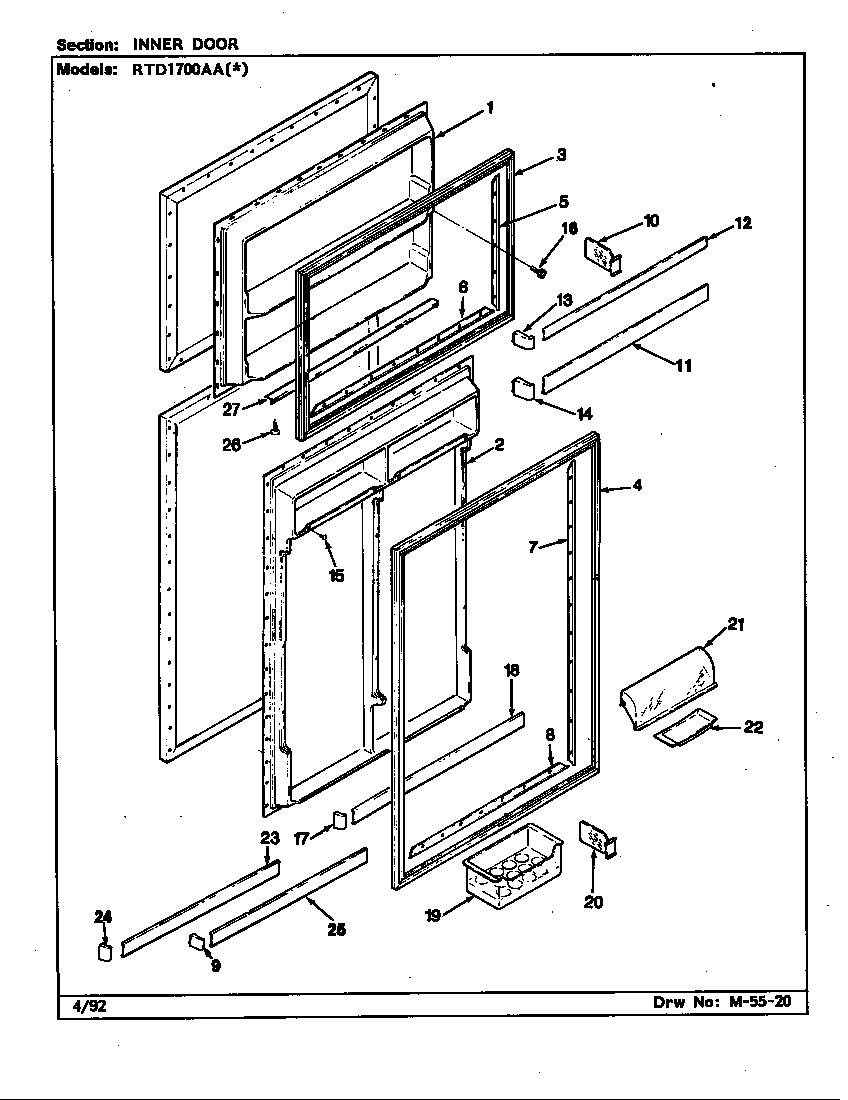 Inner door