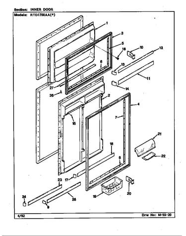 Inner door