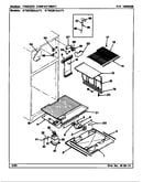 Freezer compartment (rtw2200aal/ch89a) (rtw2200aaw/ch89a) (rtw2201aal/ch90a) (rtw2201aaw/ch90a)