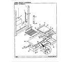 Maytag RTC1900AAW/CH55A shelves & accessories diagram