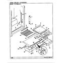 Maytag RTC1900AAL/CH55A shelves & accessories diagram