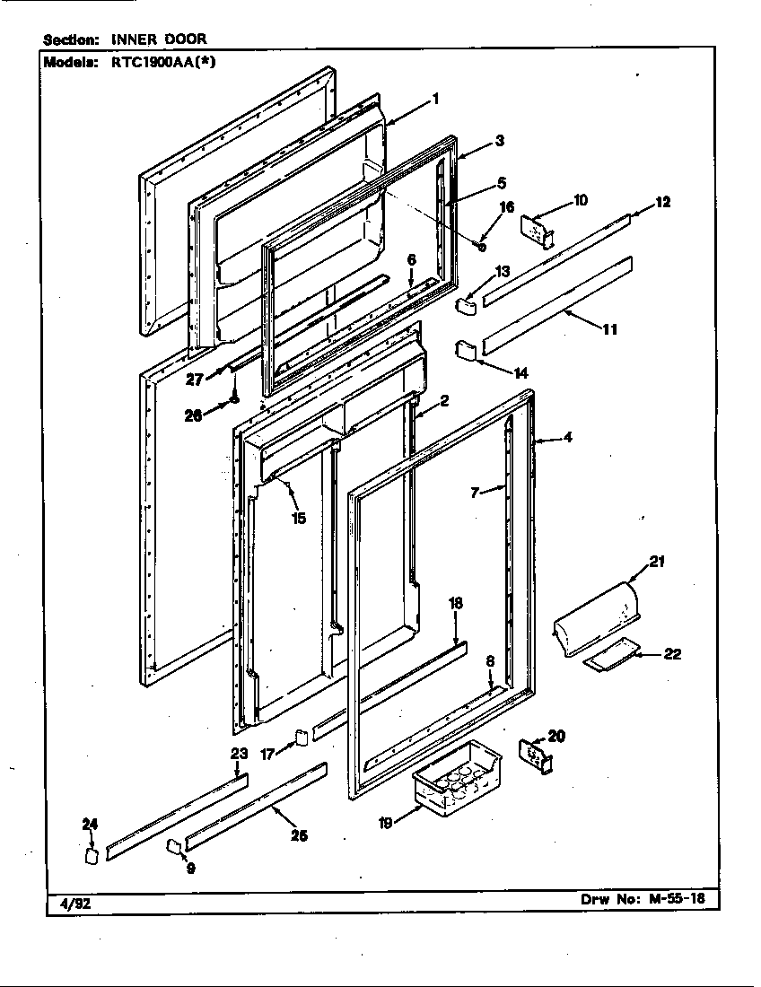 Inner door