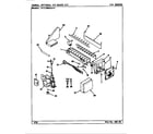 Maytag RTC1900AAW/CH55A optional ice maker kit diagram