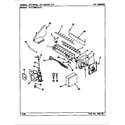 Maytag RTC1900AAL/CH55A optional ice maker kit diagram