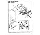 Maytag RTS1700AAL/CH21A fresh food compartment diagram
