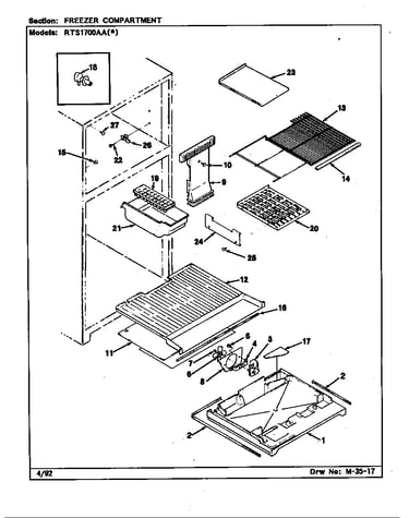 Freezer compartment