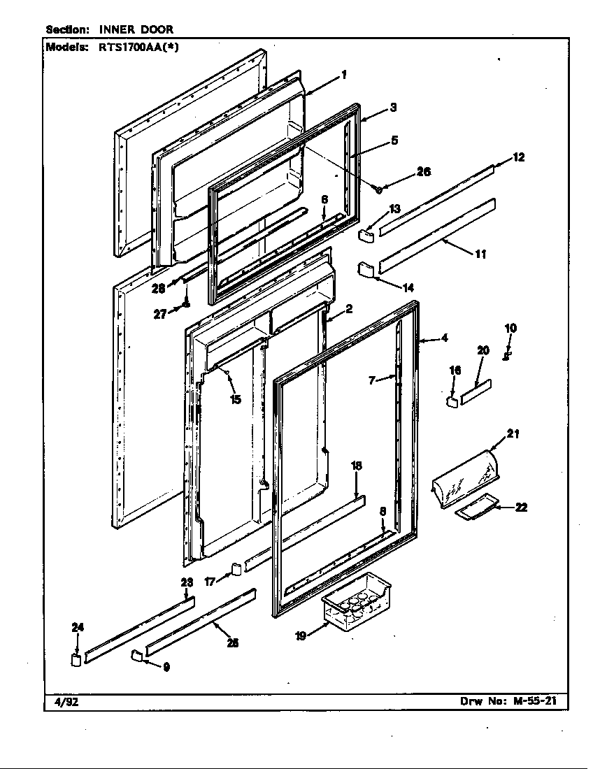 Inner door