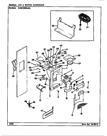Ice & water dispenser
