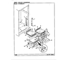 Maytag RTD1900AAW/CH59B shelves & accessories diagram