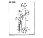 Maytag RTD1900AAW/CH59B outer door diagram
