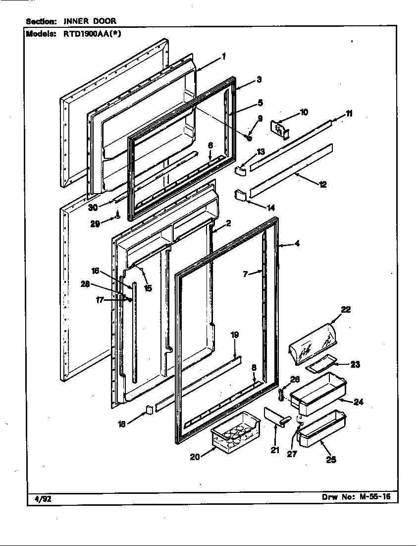 Inner door