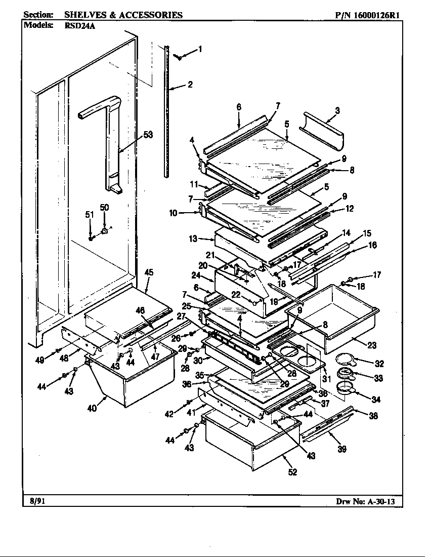 Shelves & accessories