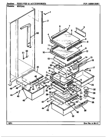 Shelves & accessories