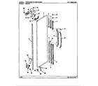 Maytag RSD24A/AM41A freezer outer door diagram