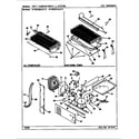 Maytag RTW2200AAW/CH90B unit compartment & system (rtw2200aaw/ch89b) (rtw2200aaw/ch90b) (rtw2201aal/ch89b) (rtw2201aal/ch90b) diagram
