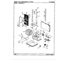Maytag RSD2400AAW/CM41A unit compartment & system diagram