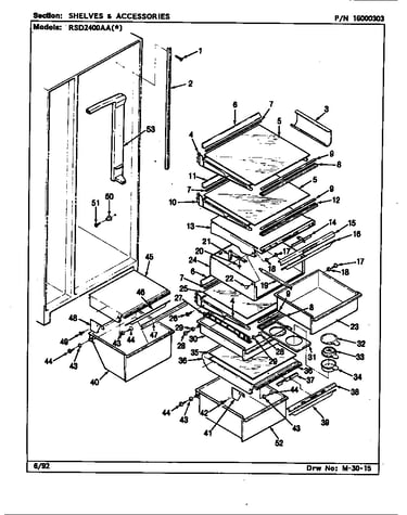 Shelves & accessories