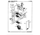Maytag RSD2400AAL/CM41B freezer compartment diagram