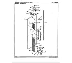 Maytag RSD2400AAW/CM41A fresh food outer door diagram