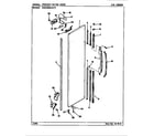Maytag RSD2400AAL/CM41B freezer outer door diagram