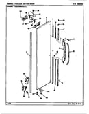 Freezer outer door