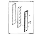 Maytag RSD2400AAW/CM41A freezer inner door diagram