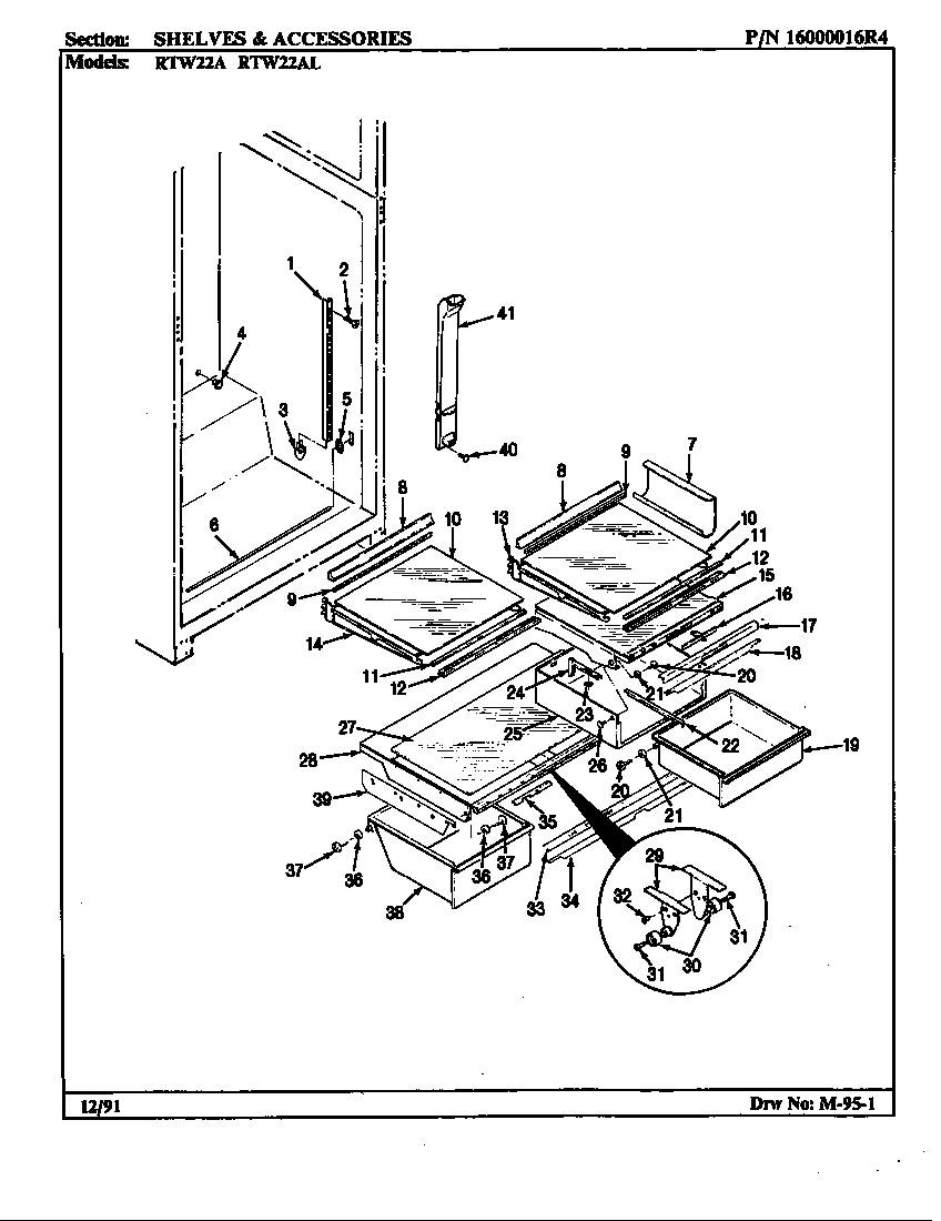 Shelves & accessories
