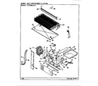 Maytag RTS1900AAL/CH51A unit compartment & system diagram