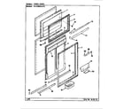 Maytag RTS1900AAW/CH51A inner door diagram
