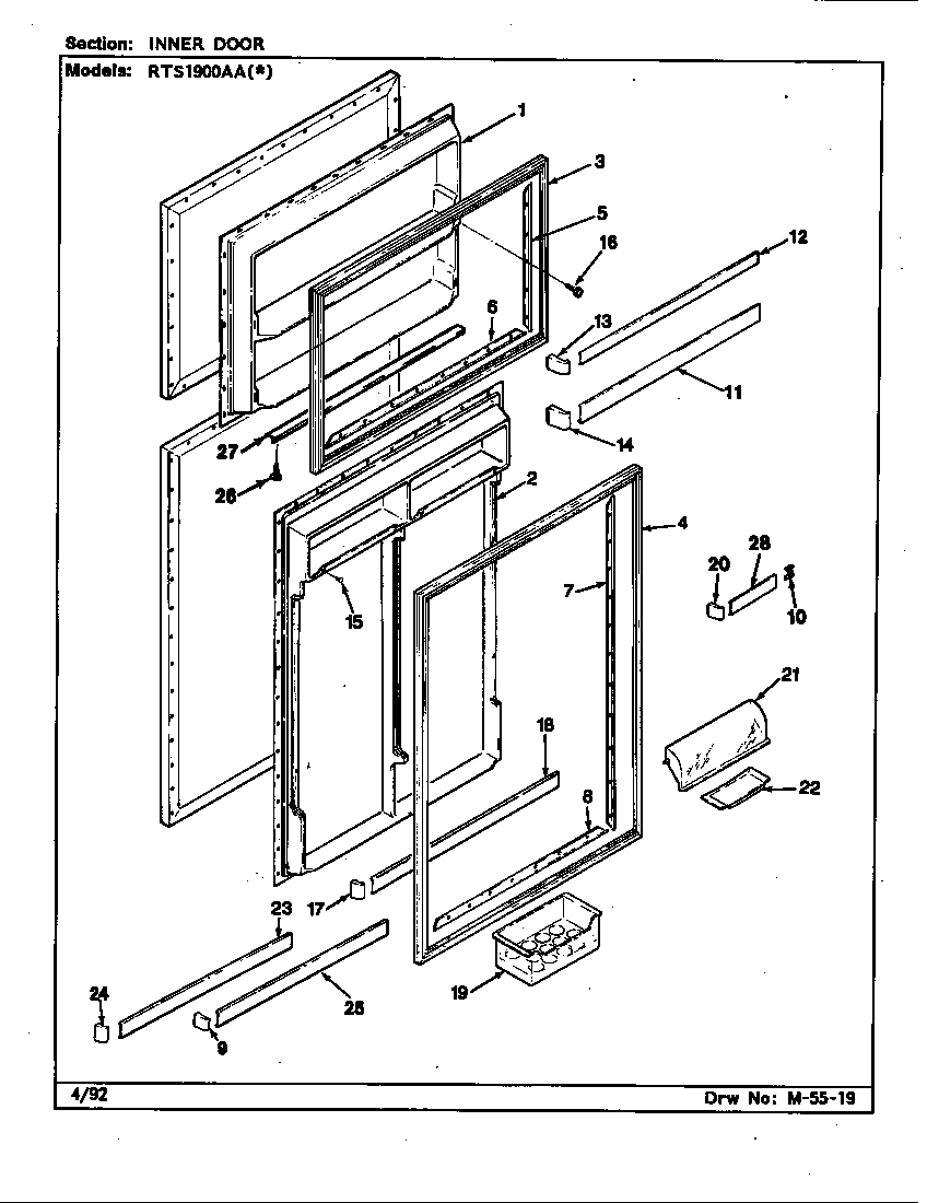 Inner door