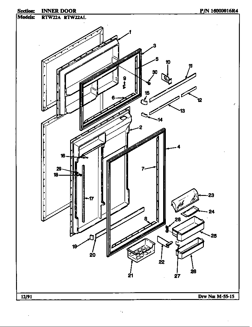 Inner door