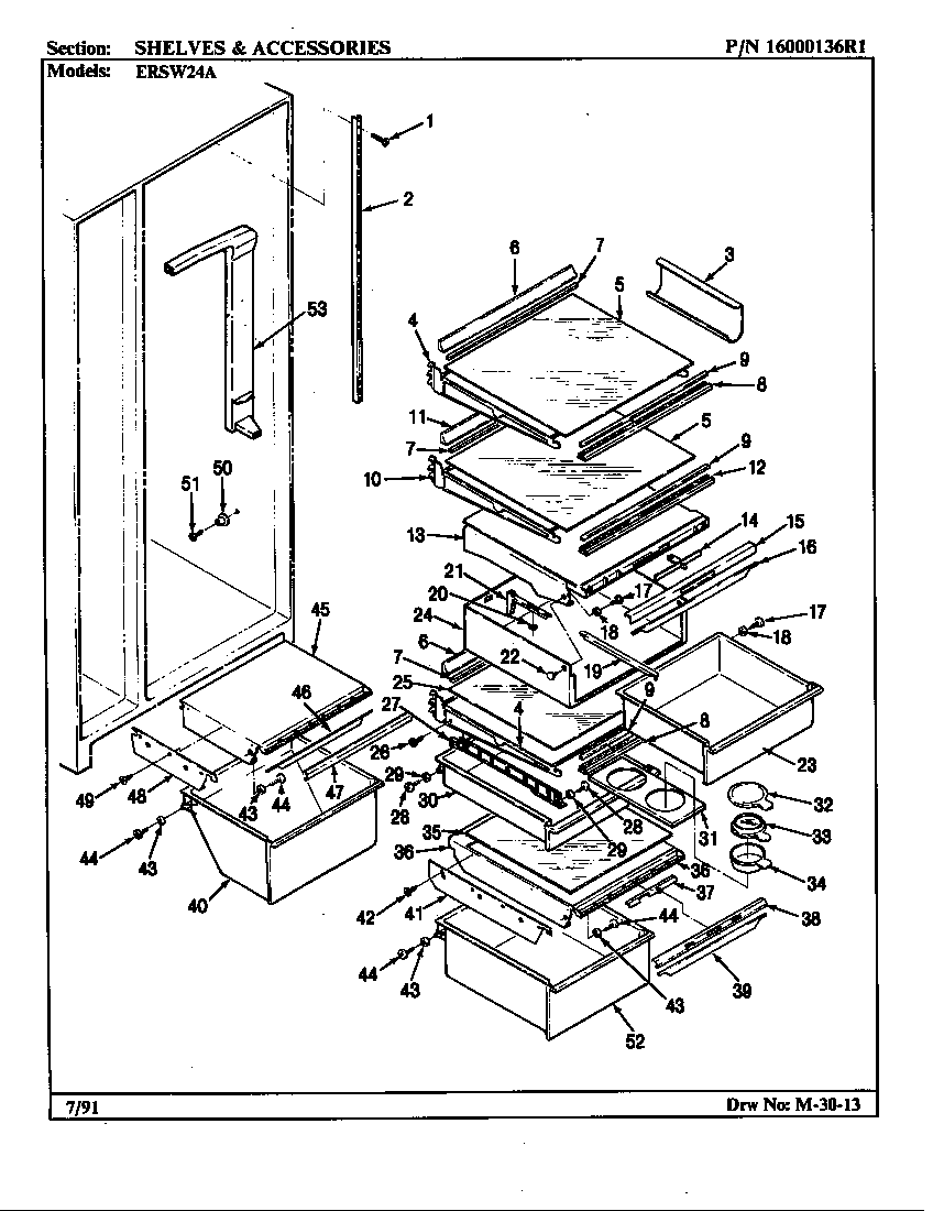 Shelves & accessories