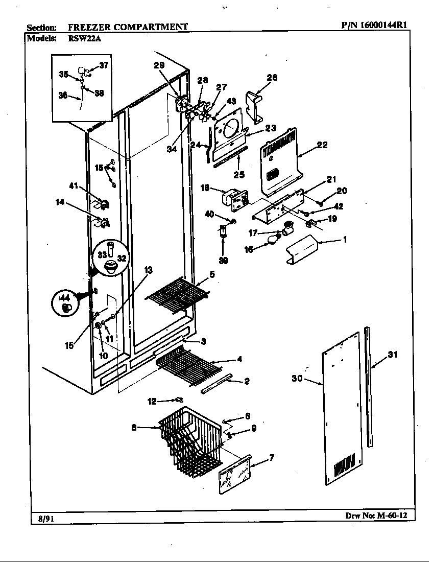 Freezer compartment