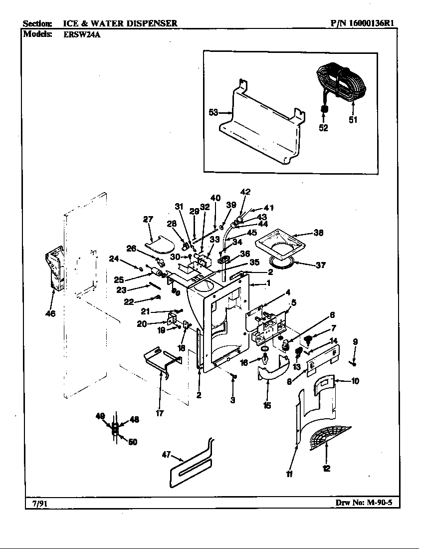 Ice & water dispenser