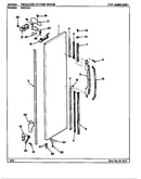 Freezer outer door