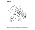 Maytag RTD19A/BH59D optional ice maker kit diagram