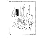 Maytag RSW2200AAL/CM31A unit compartment & system diagram