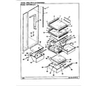 Maytag RSW2200AAL/CM31A shelves & accessories diagram