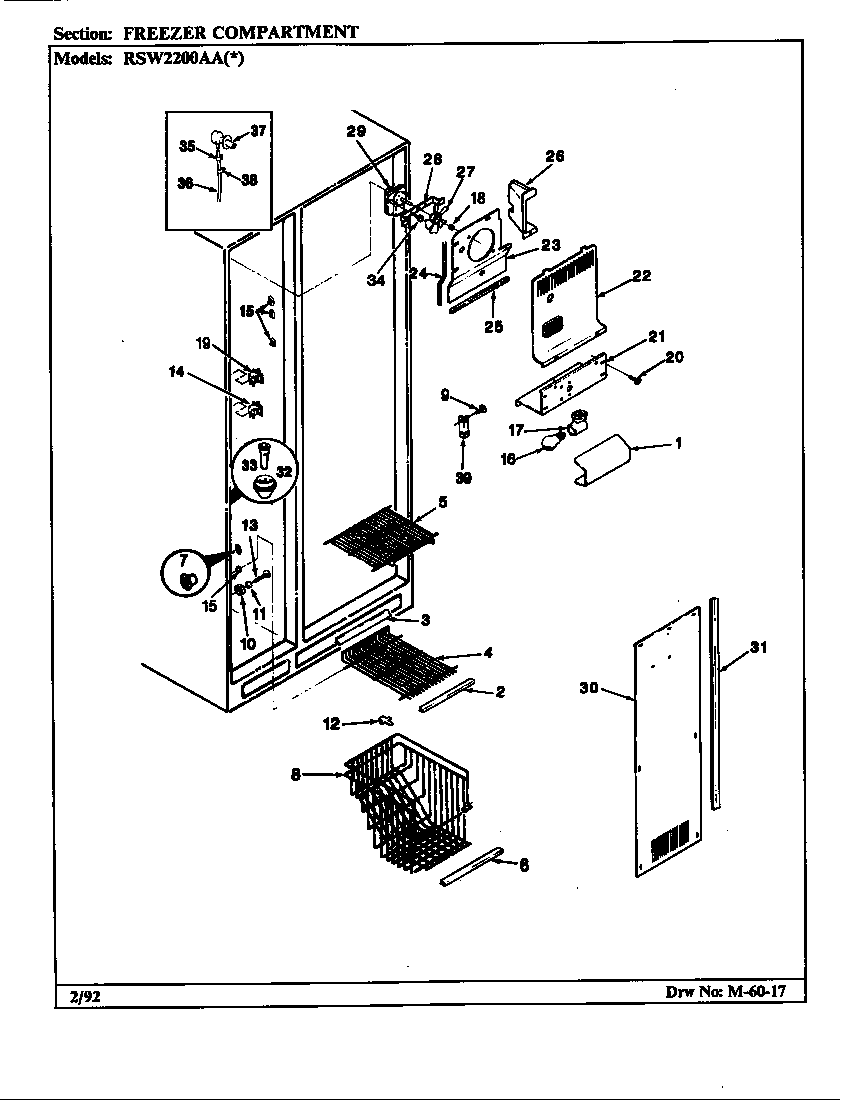Freezer compartment