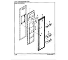 Maytag RSW2200AAL/CM31A freezer inner door diagram