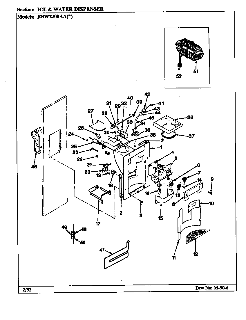 ICE & WATER DISPENSER