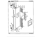 Maytag ERSW22A/AM35A freezer outer door diagram
