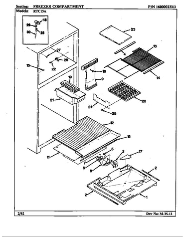 Freezer compartment